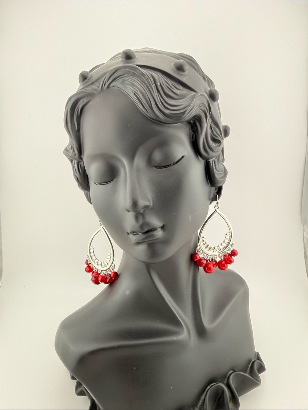 Red Beaded Fringe - Women Jewelry